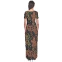 Digital Camouflage Short Sleeve Maxi Dress View2