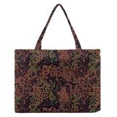 Digital Camouflage Medium Zipper Tote Bag