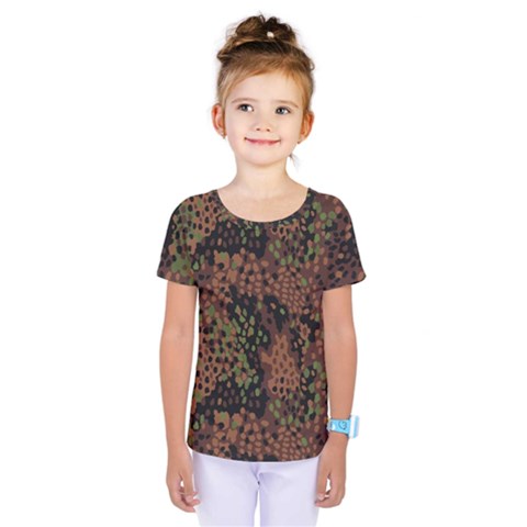 Digital Camouflage Kids  One Piece Tee by Amaryn4rt