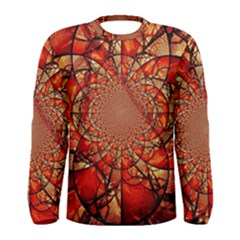 Dreamcatcher Stained Glass Men s Long Sleeve Tee