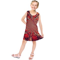 Dreamcatcher Stained Glass Kids  Tunic Dress by Amaryn4rt