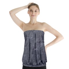 Excellent Seamless Slate Stone Floor Texture Strapless Top by Amaryn4rt