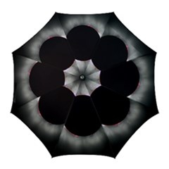 Solar Eclipse Golf Umbrellas by Amaryn4rt