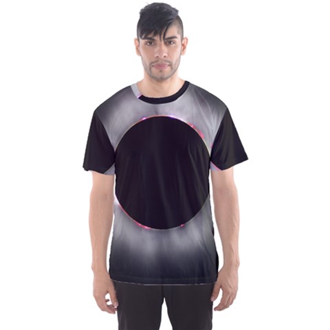 Solar Eclipse Men s Sport Mesh Tee by Amaryn4rt