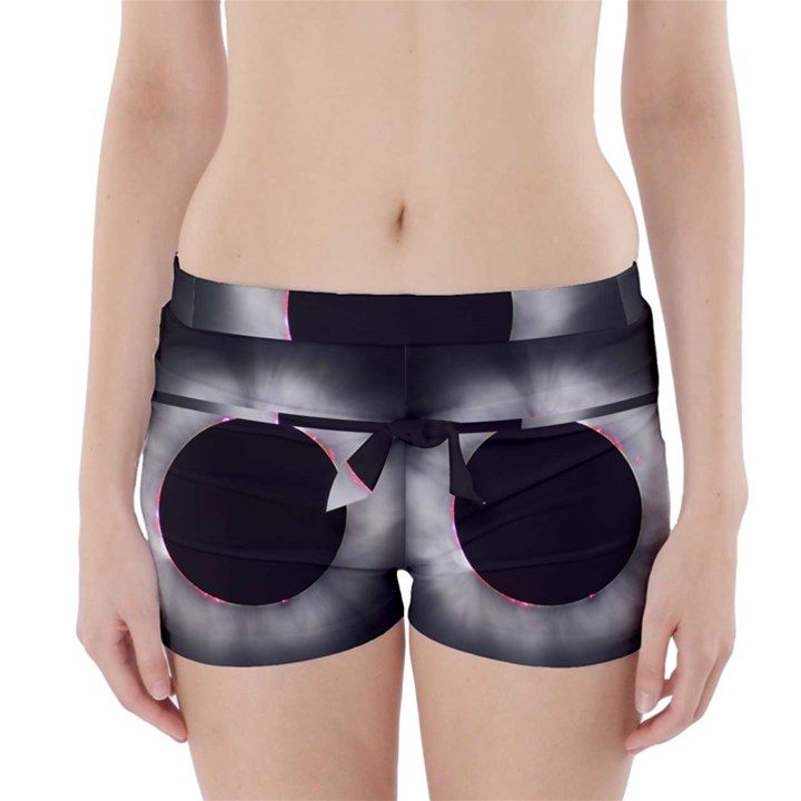 Solar Eclipse Boyleg Bikini Wrap Bottoms