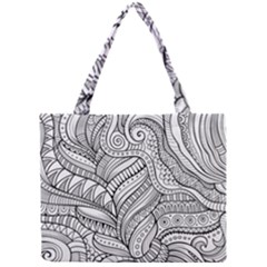 Zentangle Art Patterns Mini Tote Bag