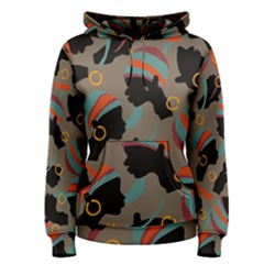 African Women Ethnic Pattern Women s Pullover Hoodie by Simbadda