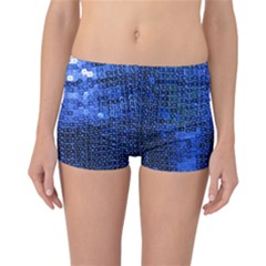 Blue Sequins Reversible Bikini Bottoms by boho