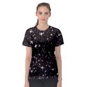 Black Stars Women s Sport Mesh Tee View1