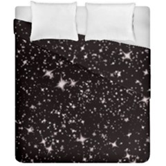 Black Stars Duvet Cover Double Side (california King Size) by boho