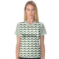 Shamrock Women s V-neck Sport Mesh Tee