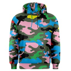 Rainbow Camouflage Men s Pullover Hoodie by boho