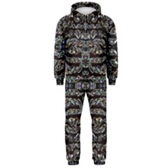 Black Diamonds Hooded Jumpsuit (men)  by boho