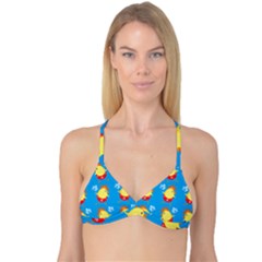 Easter Chick Reversible Tri Bikini Top by boho