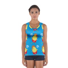 Easter Chick Women s Sport Tank Top 