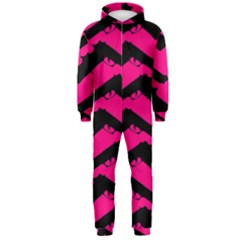 Pink Gun Hooded Jumpsuit (men)  by boho