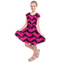 Pink Gun Kids  Short Sleeve Dress View1