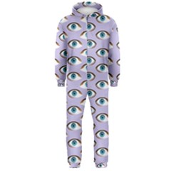 Purple Eyeballs Hooded Jumpsuit (men)  by boho