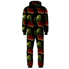 Black Watermelon Hooded Jumpsuit (men)  by boho