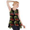 Black Watermelon Side Drop Tank Tunic View1