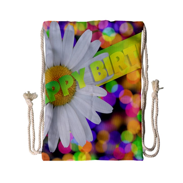 Happy Birthday Drawstring Bag (Small)