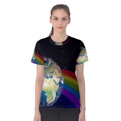 Earth Women s Cotton Tee by boho