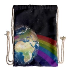 Earth Drawstring Bag (large)