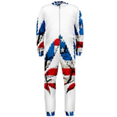 Marijuana Onepiece Jumpsuit (men)  by boho