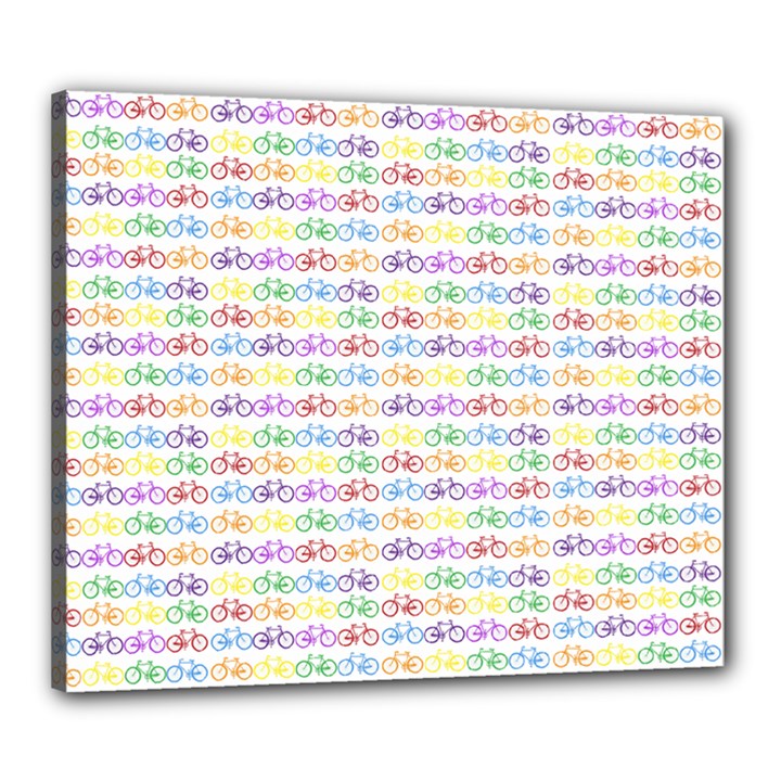 Bicycles Canvas 24  x 20 