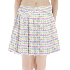 Bicycles Pleated Mini Skirt