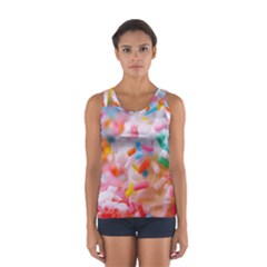 Birthday Cake Women s Sport Tank Top  by boho