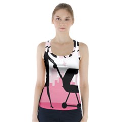 Milf Racer Back Sports Top