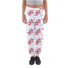 Vintage Cherry Women s Jogger Sweatpants by boho