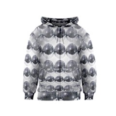 Disco Balls Kids  Zipper Hoodie by boho