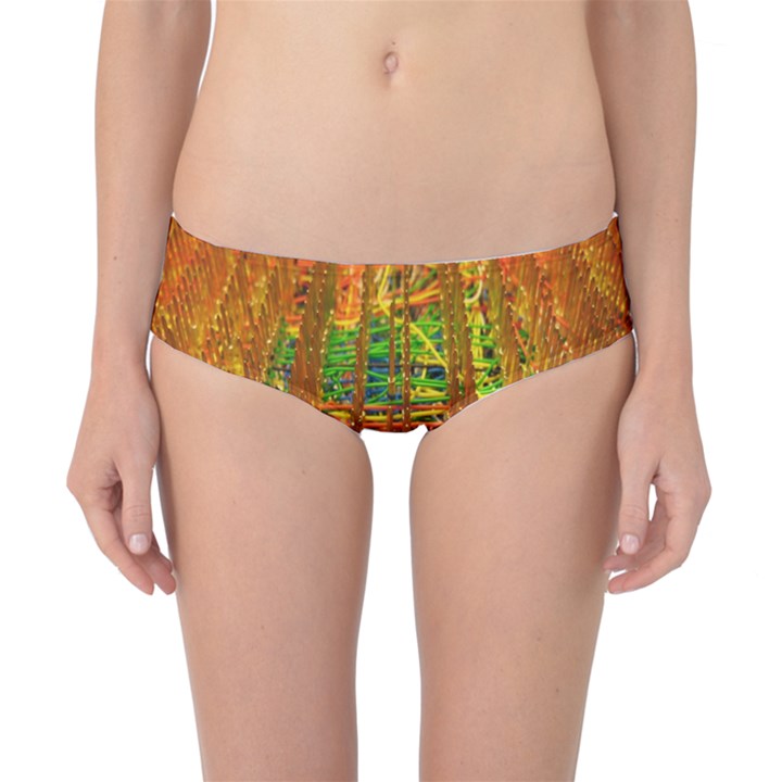 Circuit Board Pattern Classic Bikini Bottoms