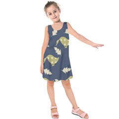 Duck Tech Repeat Kids  Sleeveless Dress by Simbadda