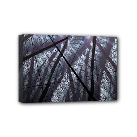 Fractal Art Picture Definition  Fractured Fractal Texture Mini Canvas 6  X 4  by Simbadda