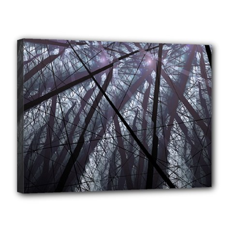 Fractal Art Picture Definition  Fractured Fractal Texture Canvas 16  X 12  by Simbadda