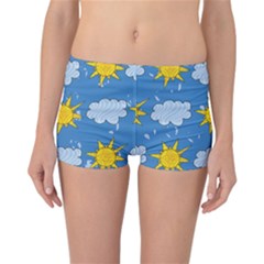 Sunshine Tech Blue Reversible Bikini Bottoms