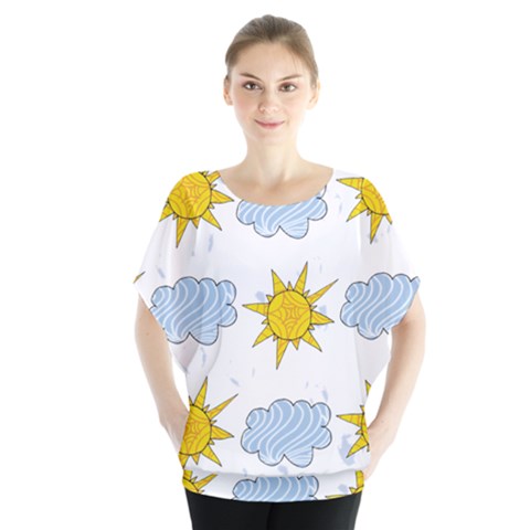 Sunshine Tech White Blouse by Simbadda