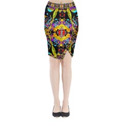 Raa Unconditional Love Midi Wrap Pencil Skirt by AlmightyPsyche