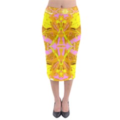 Yellow Brick Road Midi Pencil Skirt by AlmightyPsyche