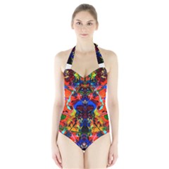 Breath Of Life Halter Swimsuit by AlmightyPsyche