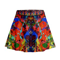 Breath Of Life Mini Flare Skirt by AlmightyPsyche