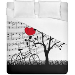 Love Song Duvet Cover (california King Size) by Valentinaart