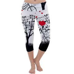 Love Song Capri Yoga Leggings