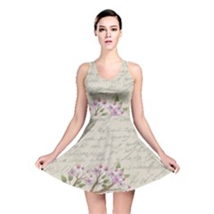 Cherry Blossom Reversible Skater Dress by Valentinaart