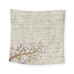 Cherry Blossom Square Tapestry (small) by Valentinaart