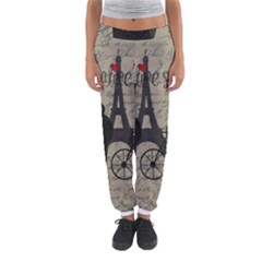 Love Letter - Paris Women s Jogger Sweatpants by Valentinaart