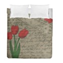 Vintage tulips Duvet Cover Double Side (Full/ Double Size) View2